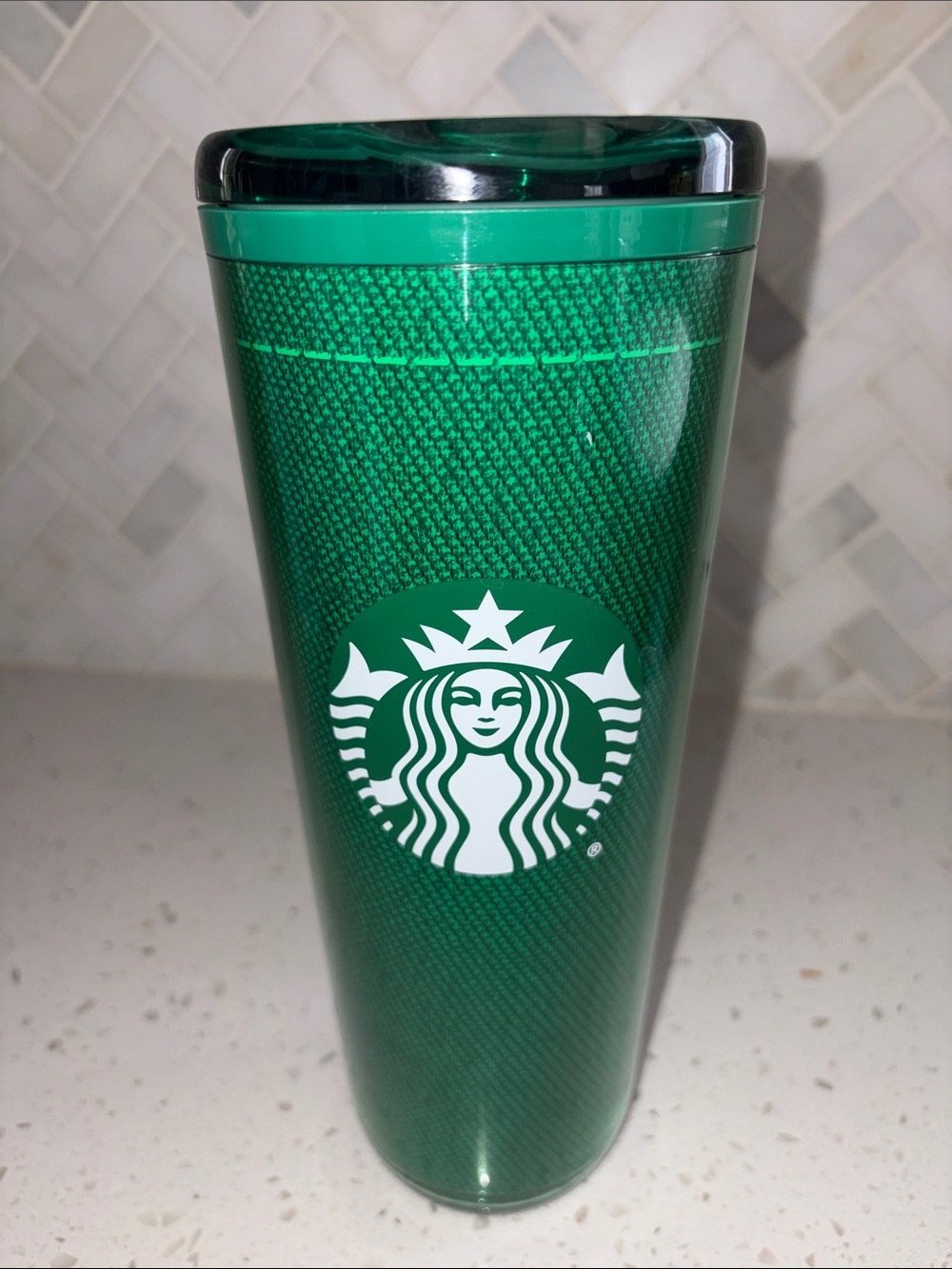 Starbucks 24 fl oz/710 mL plastic cold beverage straw cup tumbler